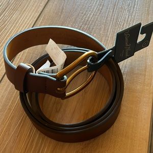 Universal Thread bonded leather brown belt size XL